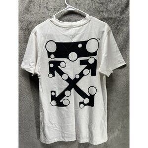 Authentic Off White Men’s Small Tee Shirt White Arrows Graphic Streetwear Hype